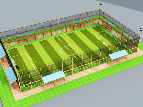 modern football stadium