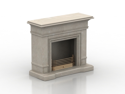 Jane European marble line fireplace free