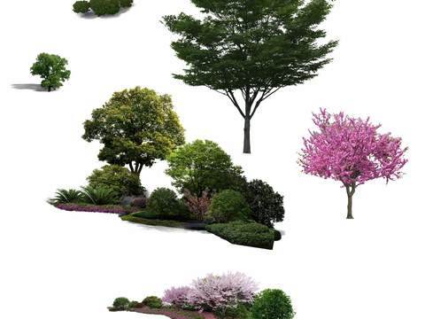 modern big tree tree landscape tree psd