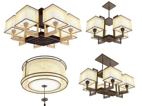 New Chinese ceiling lamp chandelier