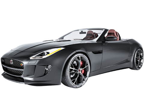 Hyundai Jaguar Two-Seater Convertible sports car