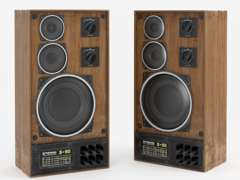 Modern Retro Solid Wood Audio