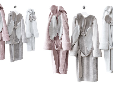 Modern children's bathrobe