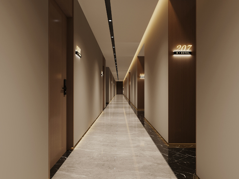 Hotel Corridor