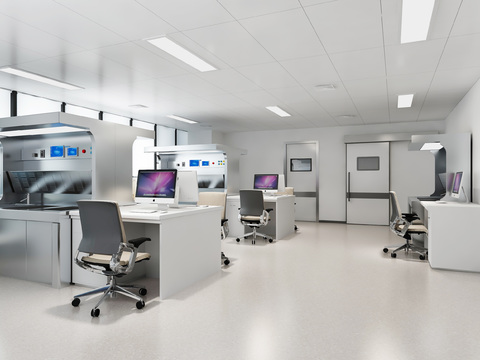 Modern Hospital Laboratory