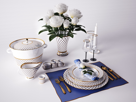 European tableware