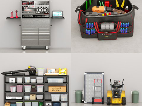 Modern Tool Storage Case Cabinet Weeder