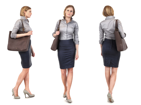 modern white-collar female figures