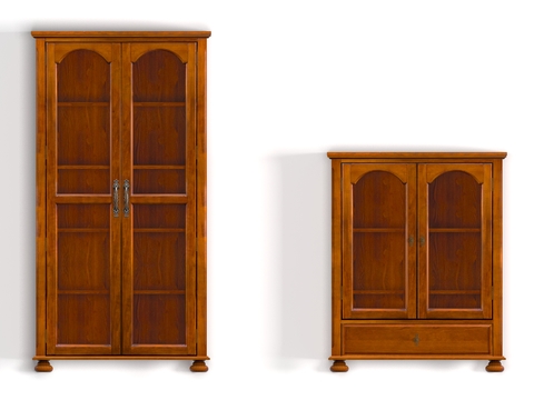 American solid wood bookcase for free