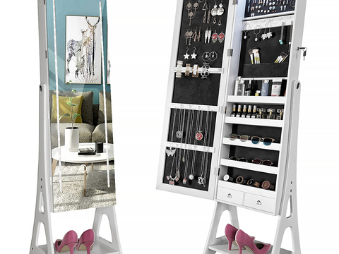 Mirror Storage Cabinet Jewelry Jewelry