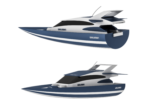 Modern Speedboat