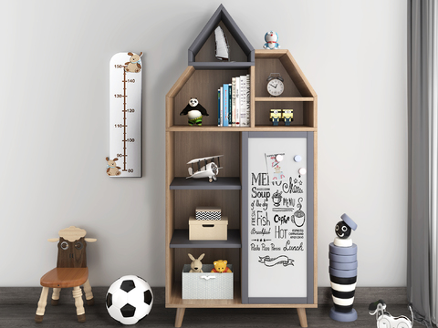 Nordic Children's Bookcase Locker