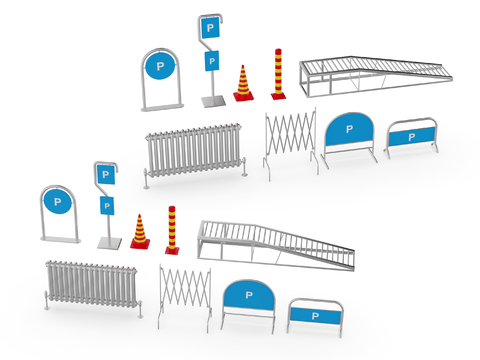 Traffic Barrier Stop Plate