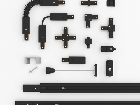 Modern equipment hardware guide rail