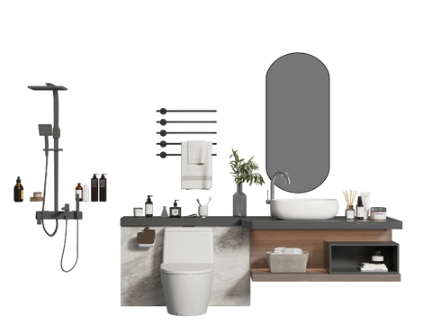 Bathroom hardware sanitary ware