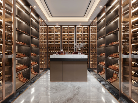 Affordable Luxury Style Wine Cellar