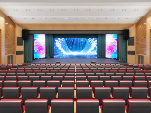 Modern Lecture Hall Auditorium