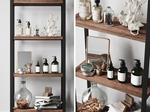 Modern Shelf Toiletries