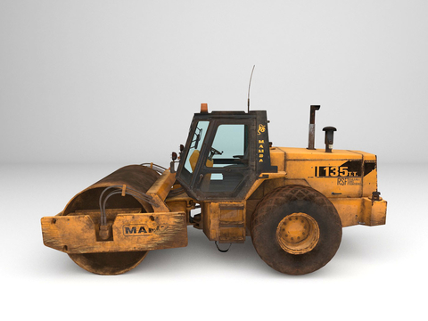 Modern road roller free