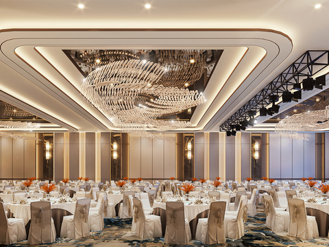 Modern Affordable Luxury Style Hotel Ballroom