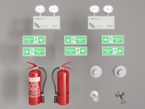 modern fire extinguisher emergency light fire fighting equipment