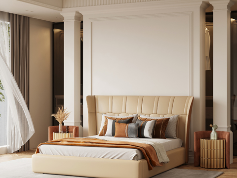 Jane Europe Leather Double Bed