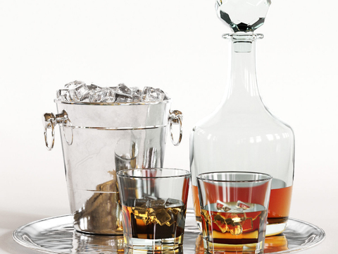 Modern Whiskey Wine Ice Bucket