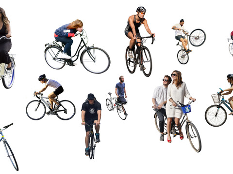 cycling figure psd