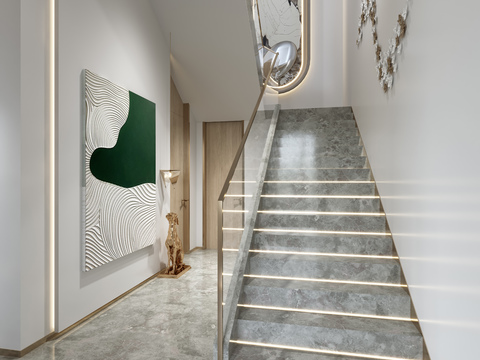 Modern Stairwell Away