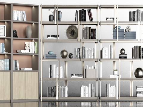 Modern Simple Decorative Shelf Bookshelf