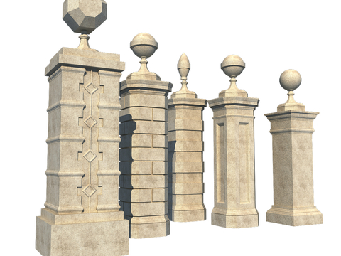 Jane European Style Pillar Free