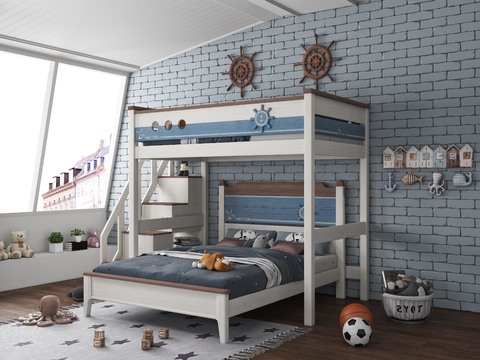 Modern bunk bed for children