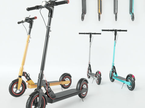 Modern Electric Scooter