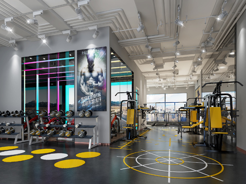 Industrial wind gym