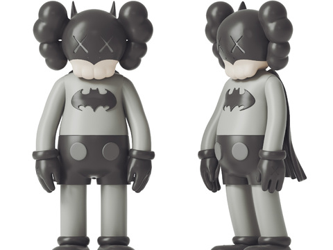 kaws batman trendy play hand-made doll