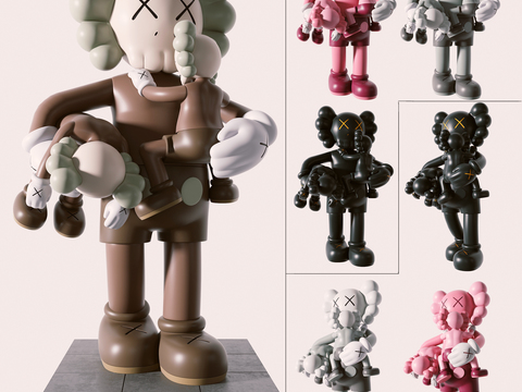 Modern KAWS Doll Toy