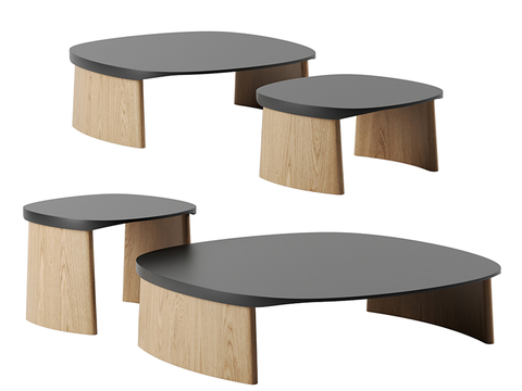 Molteni & C rounded coffee table