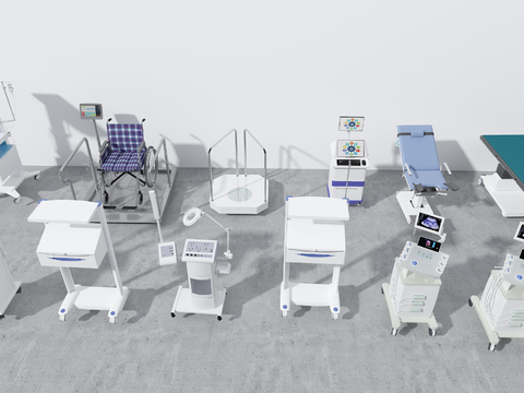 Medical equipment wheelchair B ultrasound machine medical bed