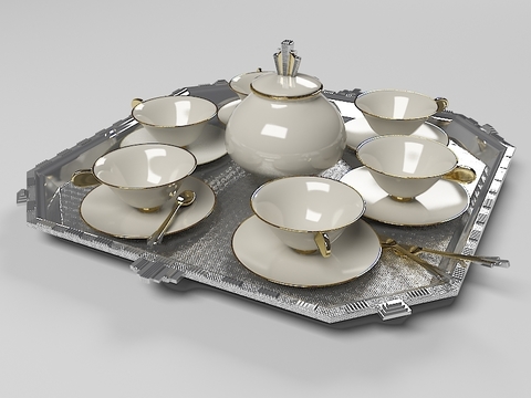 Jane European Affordable Luxury Style Tea Set Free