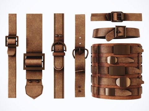 Modern Belt Buckle Belt