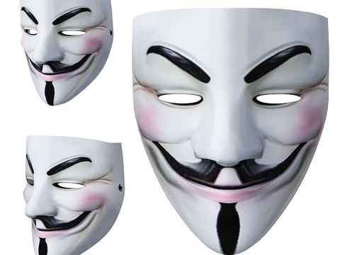 Modern Guy Fawkes Mask