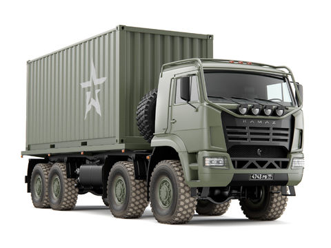 Hyundai Karmas Heavy Off-Road Truck Military Vehicle