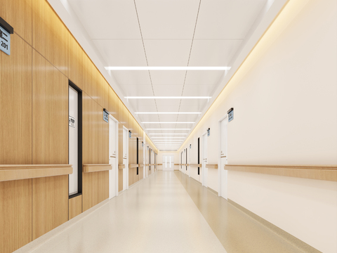 Hospital corridor free