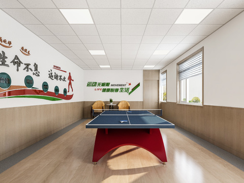 Table Tennis Room Table Tennis Hall