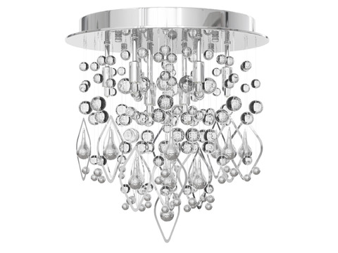 Modern Affordable Luxury Style Stainless Steel Crystal Art Chandelier Free