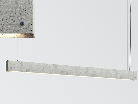 Nordic cement bar office chandelier