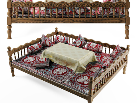 Southeast Asia Arhat Bed