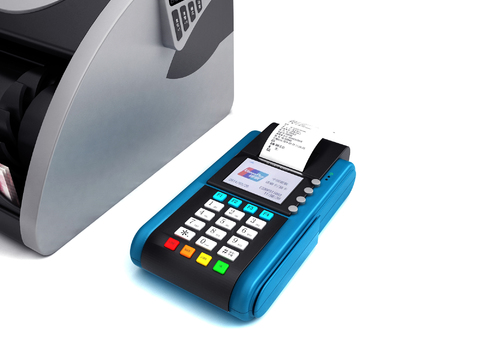 Modern Money Detector Card Reader Combination