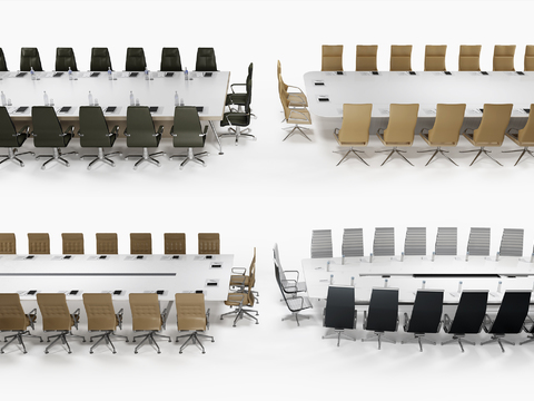 Modern conference table combination