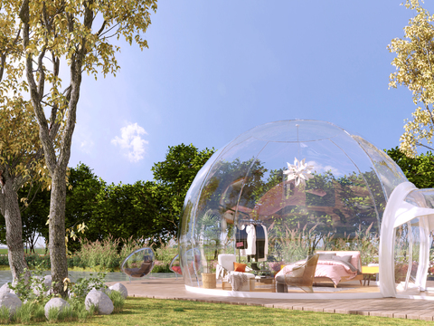 bubble room spherical sun room